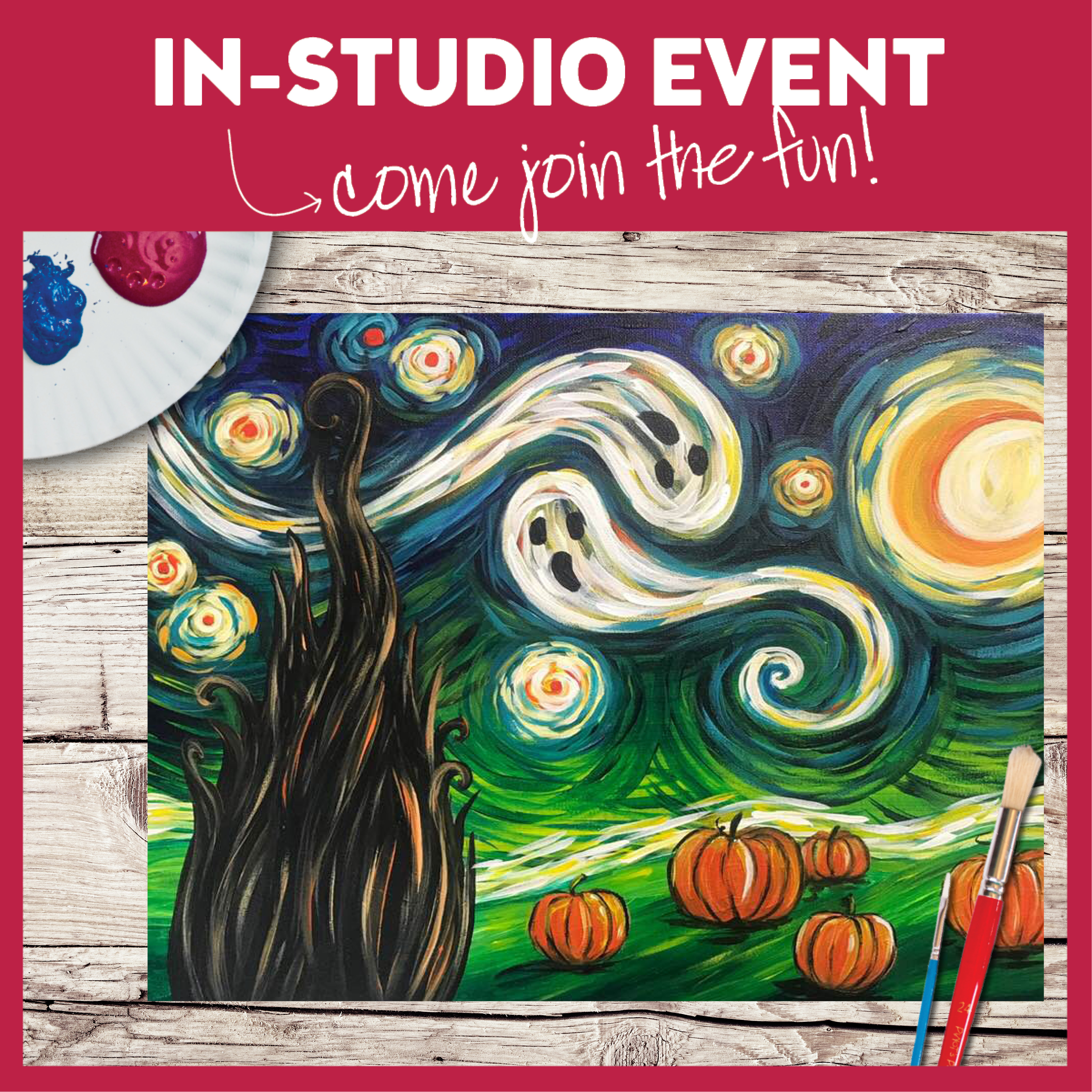 IN STUDIO CLASS! HAPPY HALLOWEEN!